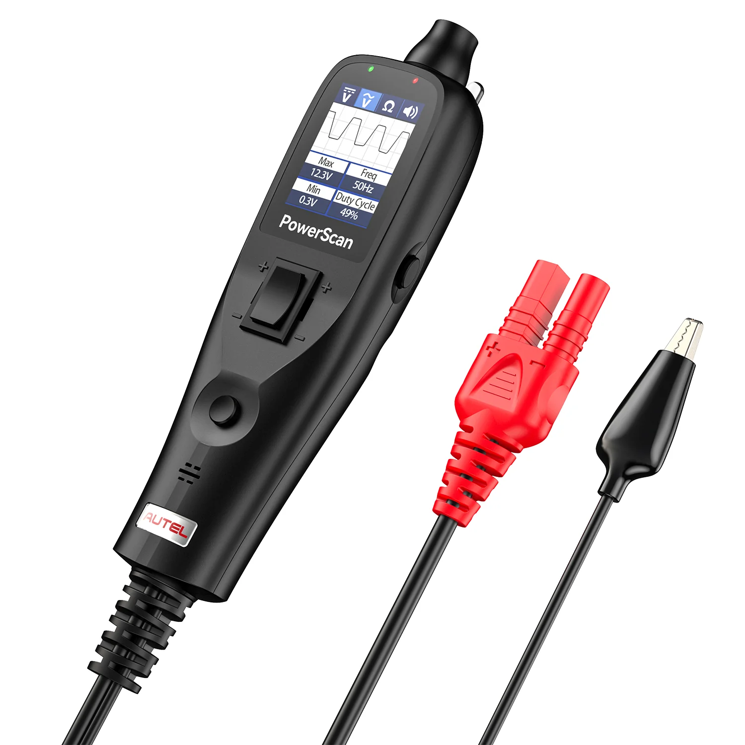 Autel PowerScan PS100 Circuit Tester Automotive Electrical System Diagnostic Scan tool - Black - Image 3