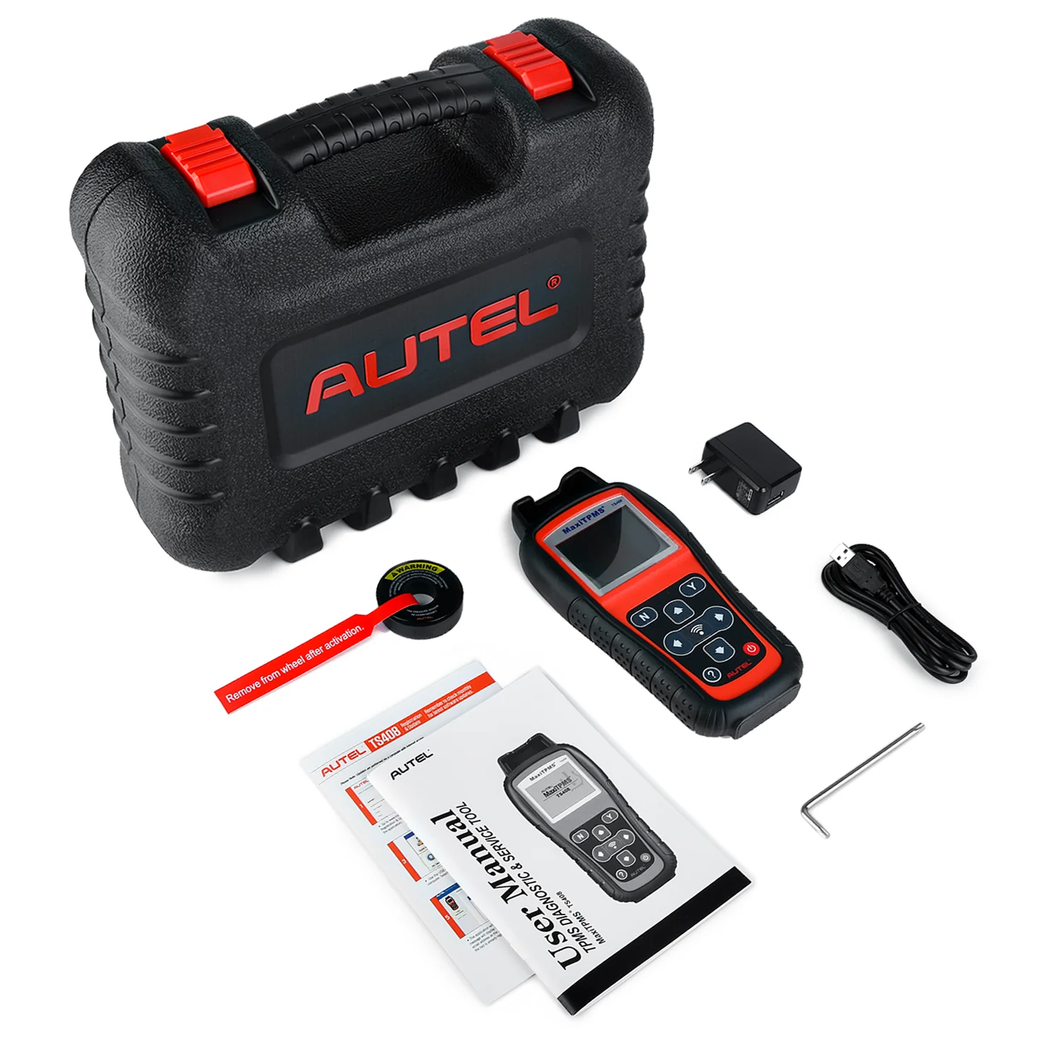 Autel TS408 TPMS Relearn Tool , Upgraded of Autel TS401,Tire Pressure Monitor Sensor Programming, TPMS Reset, Sensor Activation, Program, Key Fob Testing - Image 6