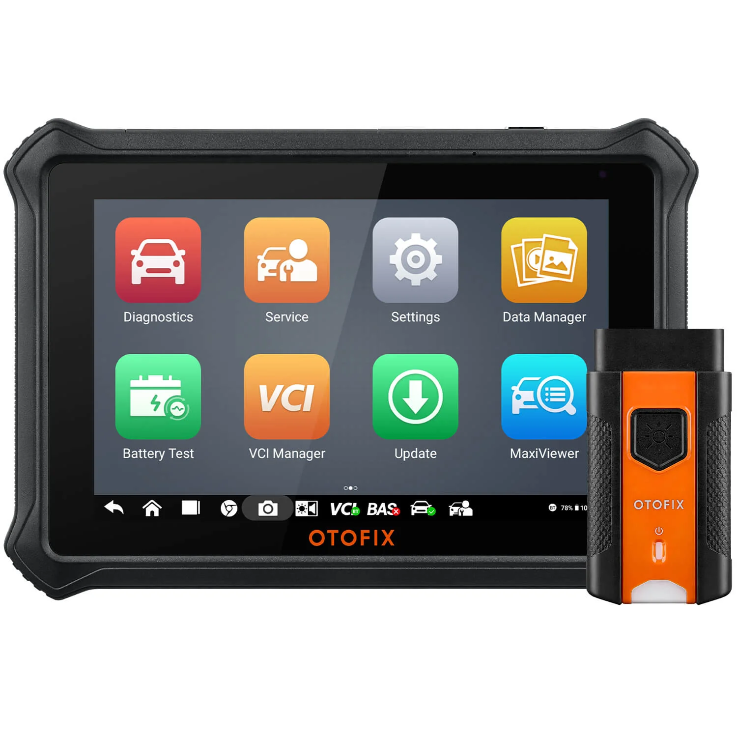 OTOFIX D1 Automotive Diagnostic Scan Tool, 2023 Newest Bi-Directional Scanner, 30+ Services, OE All System Diagnosis, ECU Coding