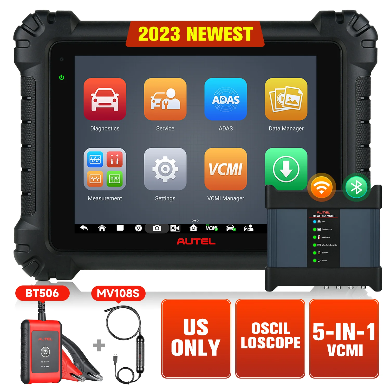 Autel MaxiSys MS919 Top Car Diagnostic Scanner, 2024 Top Intelligent Diagnostic Scan Tool, ECU Programming & Coding, 5-in-1 VCMI, 36+ Service Functions, Same As Autel MS Ultra (Upgraded of MS909/ Elite II) - Image 11