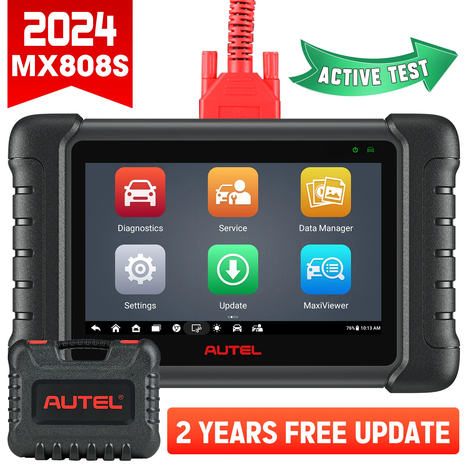 [2 Years Update] Autel MaxiCheck MX808S 2024 Scanner, Bi-directional Control, 28+ Services, All System Diagnostic, Active Test, Upgraded of MX808/MK808, Same as MK808S - Image 8